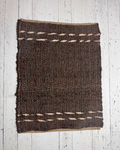 Wool Handmade Rug 25" x 32" Brown, Tan, Multicolor