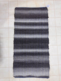 Wool Handmade Rug 26" x 52" Natural Gray Hombre