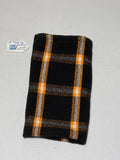 Black & Orange Handmade Towel