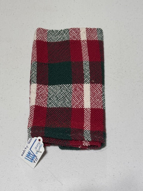 Red, Green & White Handmade Towels
